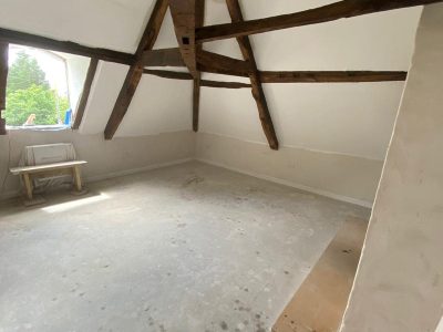 Grade listed building renovation in Lincolnshire showing heritage restoration and structural improvement work